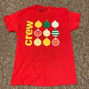 McDonalds Christmas Shirt *Size S+M*